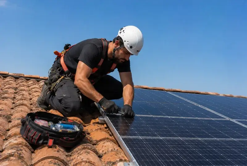 Maintenance et monitoring de panneaux solaires à Saint-Sulpice-de-Royan