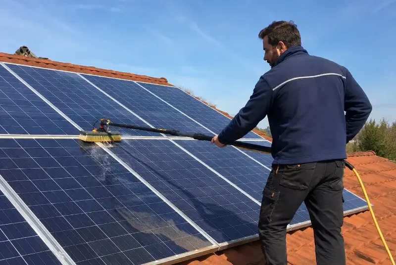 Nettoyage et entretien de panneaux solaires à Saint-Sulpice-de-Royan